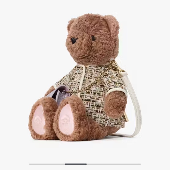 Authentic Kate Spade Oh What Fun 3D teddy bear crossbody - Picture 2 of 4